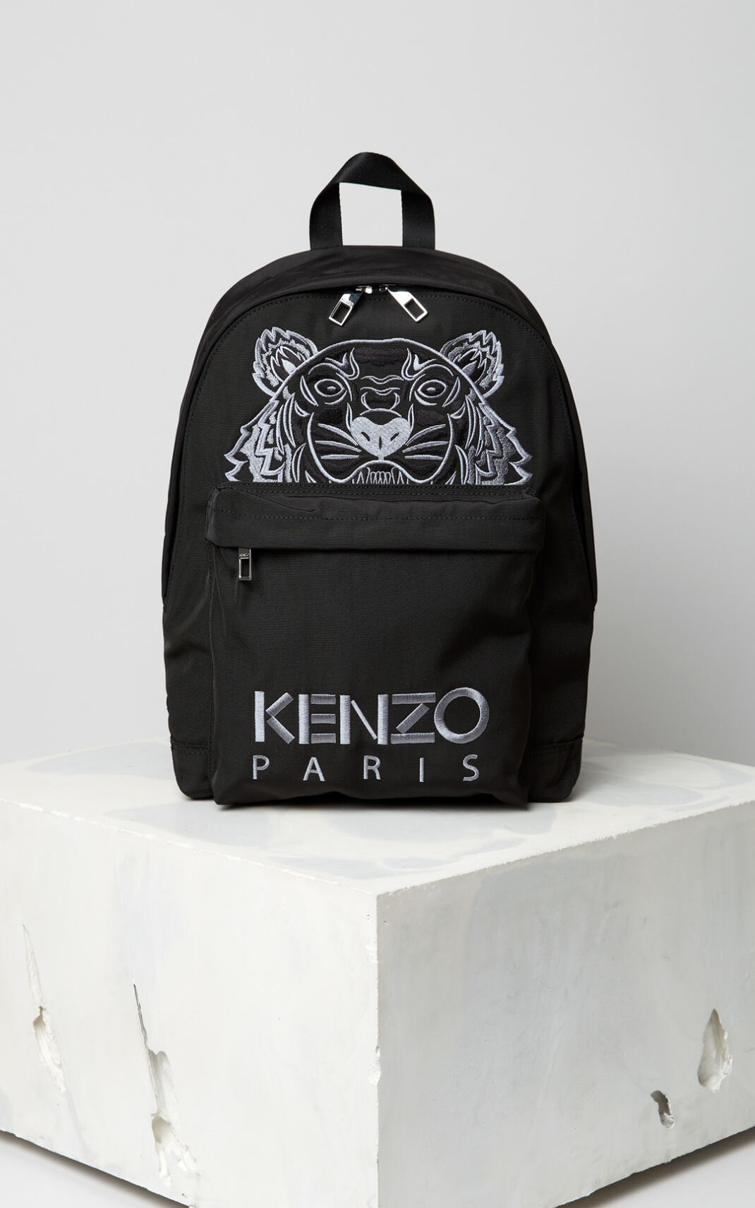 Kenzo Large Tiger Canvas Ruksak Muške - Crne - Hrvatska SPCVYZ679